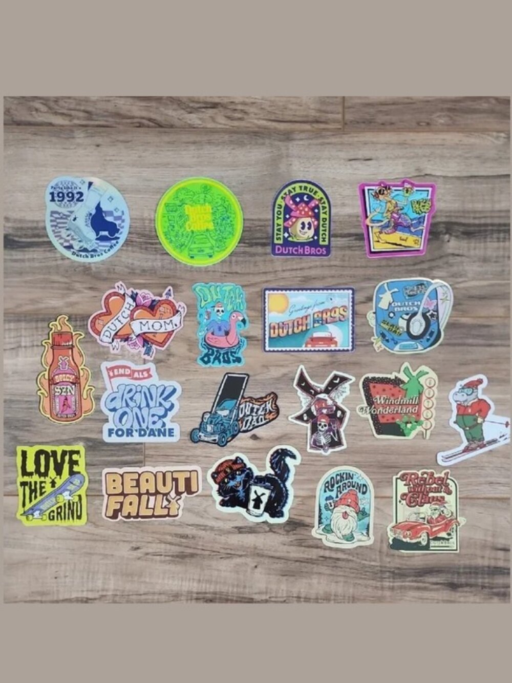 Dutch Bros 2023 Sticker Set